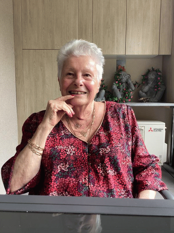 Francine 86 ans Jardin