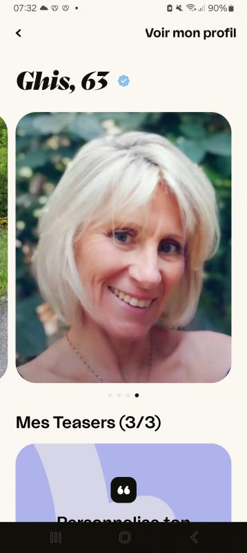 Julia 64 ans Avignon
